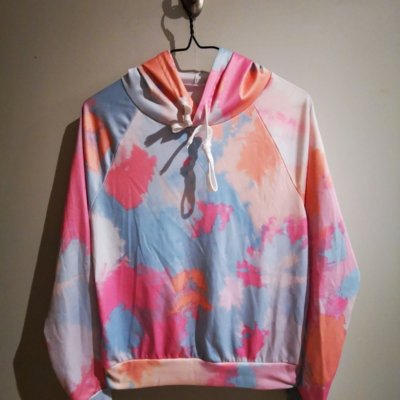 Dream Coloured Tie-dye lightweight sweater - Picture 1 of 2